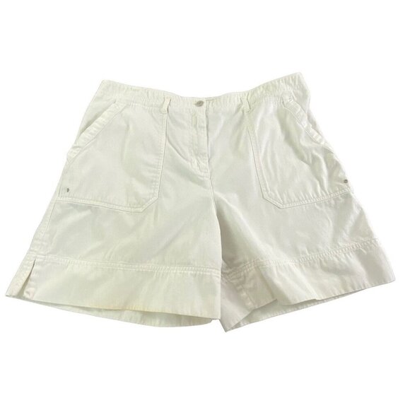 RALPH LAUREN Women Shorts Sz 16 White 6" Inseam Summer Outdoors Sports 77-35 - Picture 10 of 11